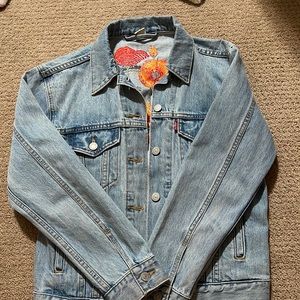 Embroidered Levi’s Jean Jacket